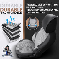 Thumbnail for Nissan Navara Seat Covers Advanced Babyface Design