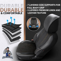 Thumbnail for Nissan Navara Seat Covers Advanced Babyface Design