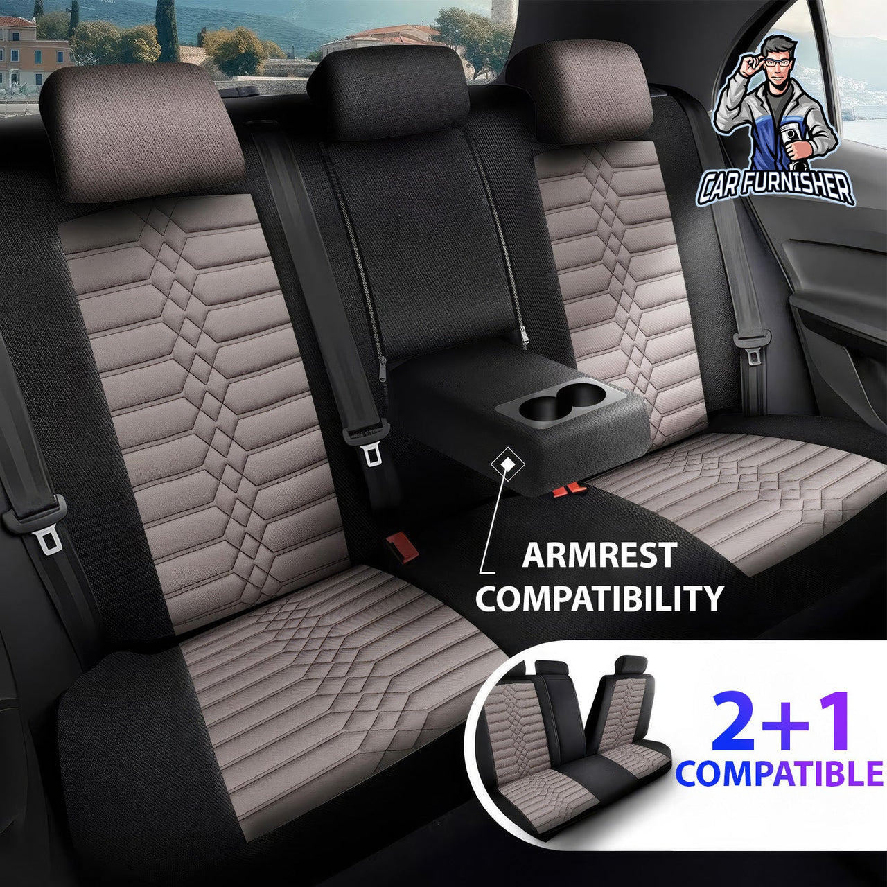 Fiat Fiorino Seat Covers Athens Design