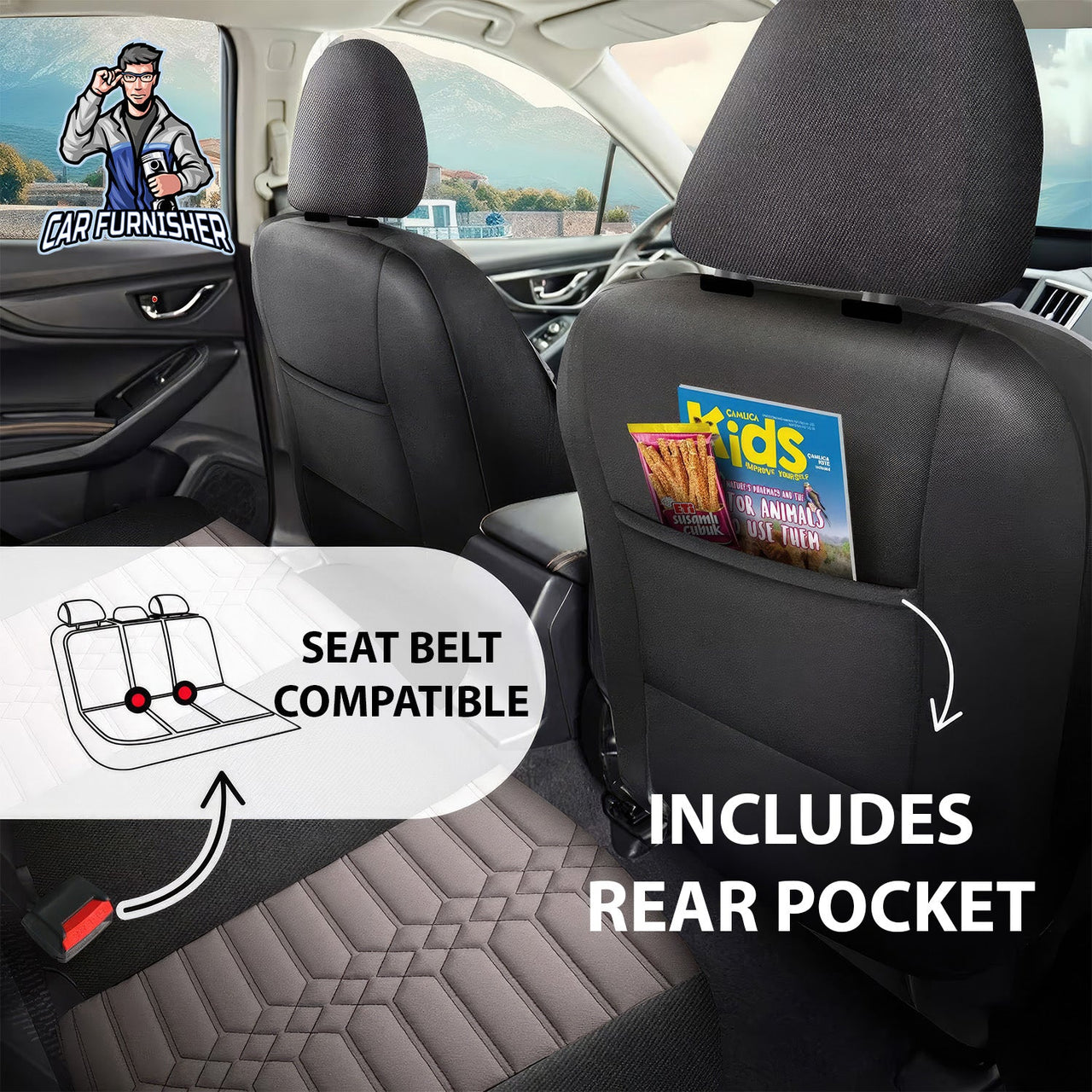 Hyundai Creta Seat Covers Athens Design