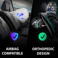 Thumbnail for Car Seat Cover Set - Athens Design