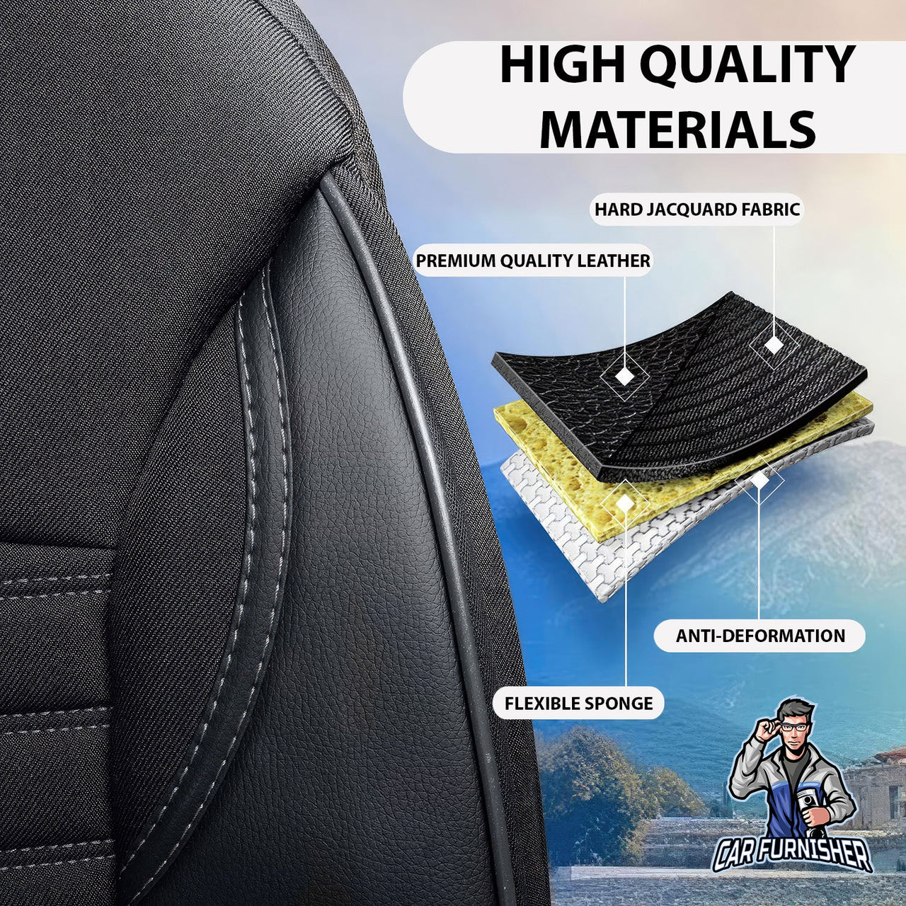 Hyundai Getz Seat Covers Athens Design