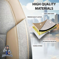 Thumbnail for Nissan Navara Seat Covers Atlanta Linen Fabric Design