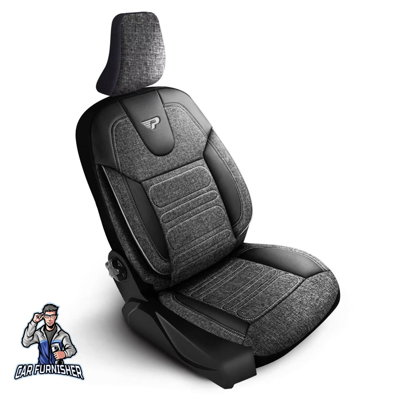 Hyundai Ioniq 6 Seat Covers Atlanta Linen Fabric Design