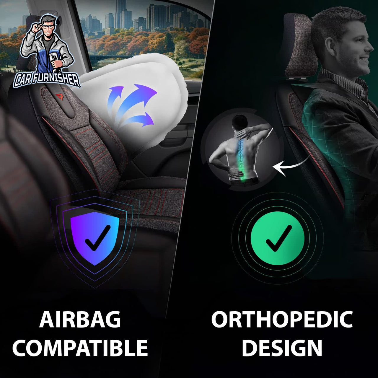Subaru Levorg Seat Covers Atlanta Linen Fabric Design