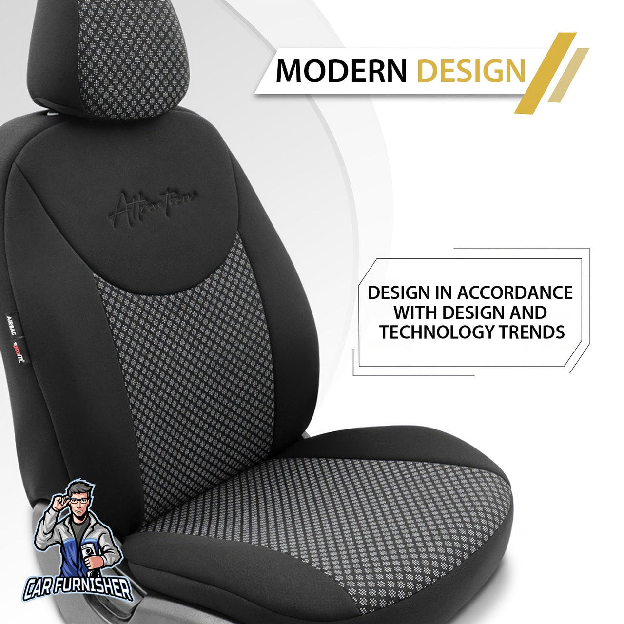 Hyundai Verna Seat Covers Attraction Design