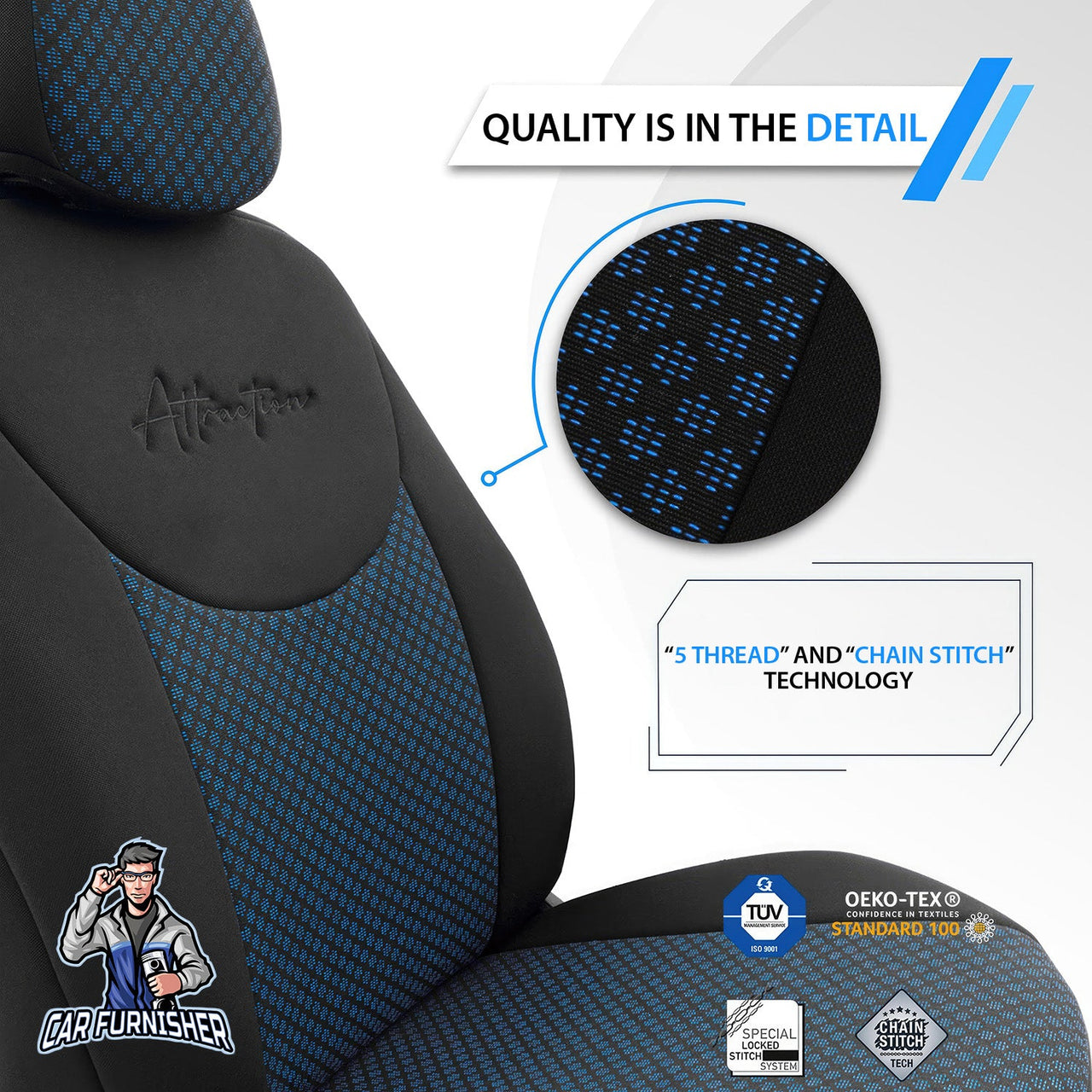 Mitsubishi Outlander Seat Covers Attraction Design