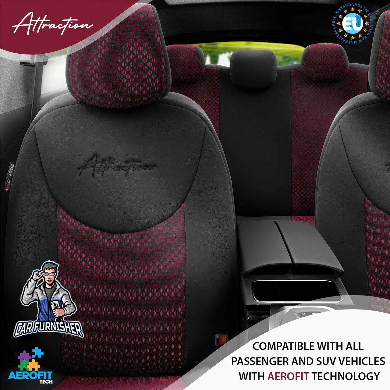 Citroen C4 Seat Covers Attraction Design