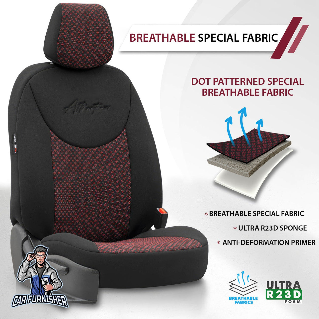 Nissan Navara Seat Covers Attraction Design