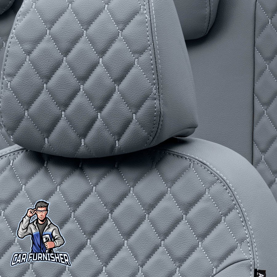 Cupra Formentor Seat Covers Madrid Leather Design Smoked Leather