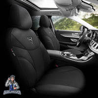 Thumbnail for Audi A7 Seat Covers Aura Design Gray 5 Seats + Headrests (Full Set) Fabric Cotton