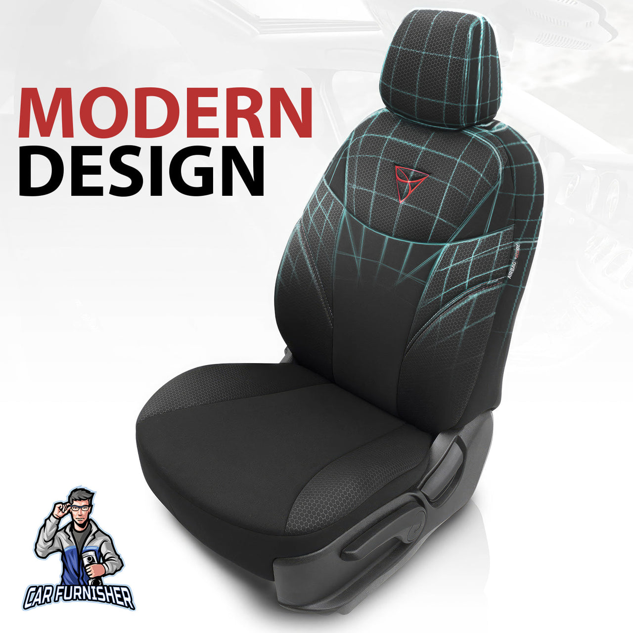 Car Seat Cover Set - Aura Design