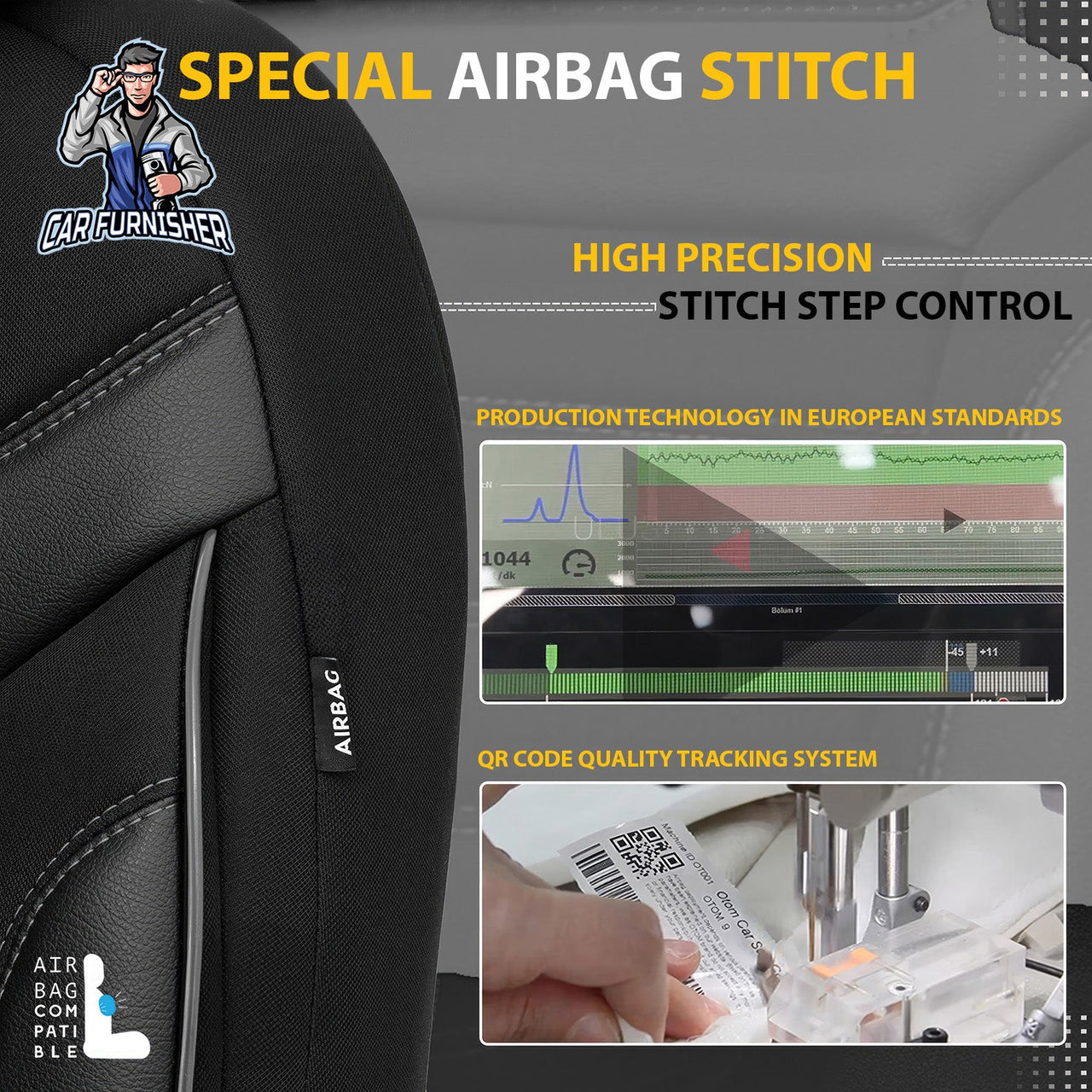 Fiat Fiorino Seat Covers Extra Supportive Individual Design