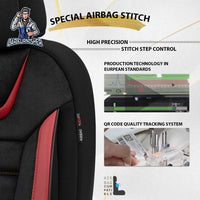 Thumbnail for Nissan Navara Seat Covers Extra Support Iconic Design