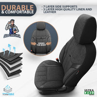 Thumbnail for Car Seat Cover Set - Swan Design