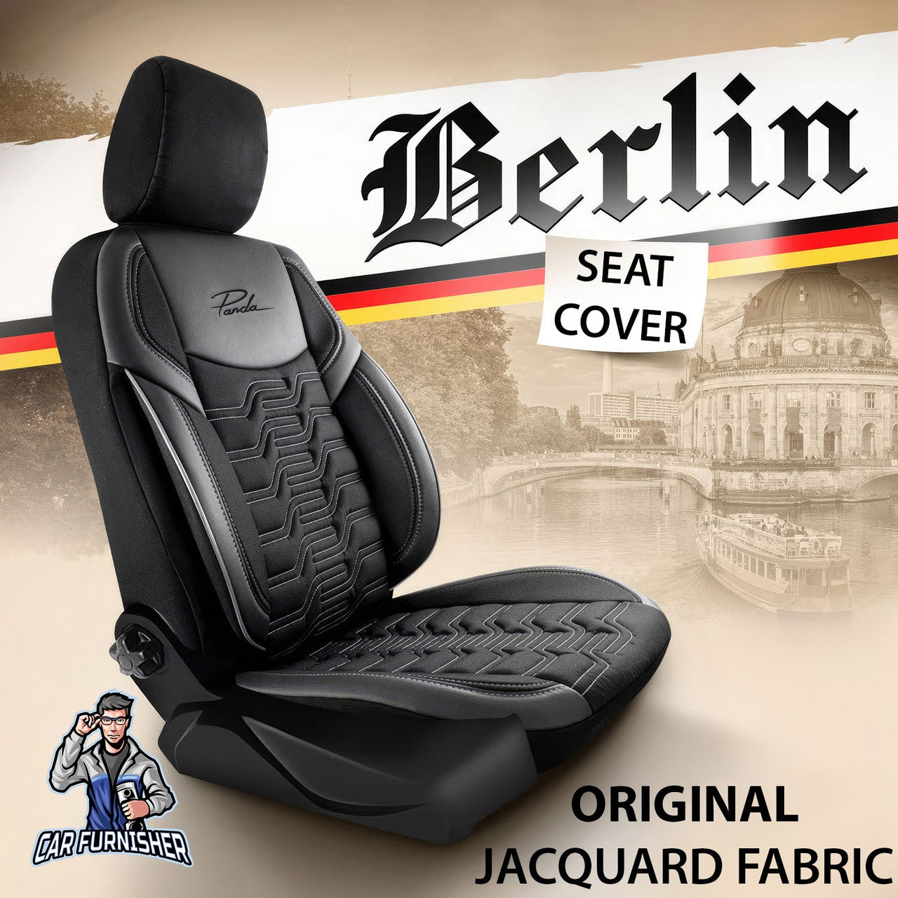 Hyundai i20 Seat Covers Berlin Design