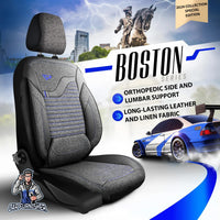 Thumbnail for Nissan Navara Seat Covers Boston Design
