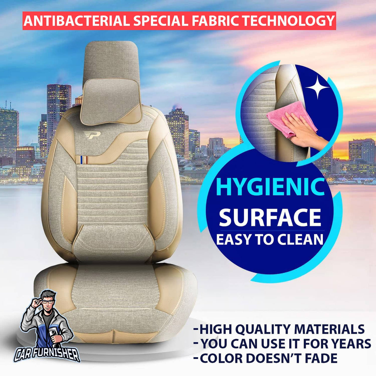 Ford C-Max Seat Covers Boston Design