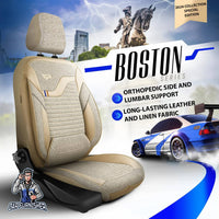 Thumbnail for Nissan Navara Seat Covers Boston Design