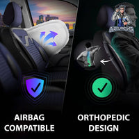 Thumbnail for Nissan Navara Seat Covers Boston Design