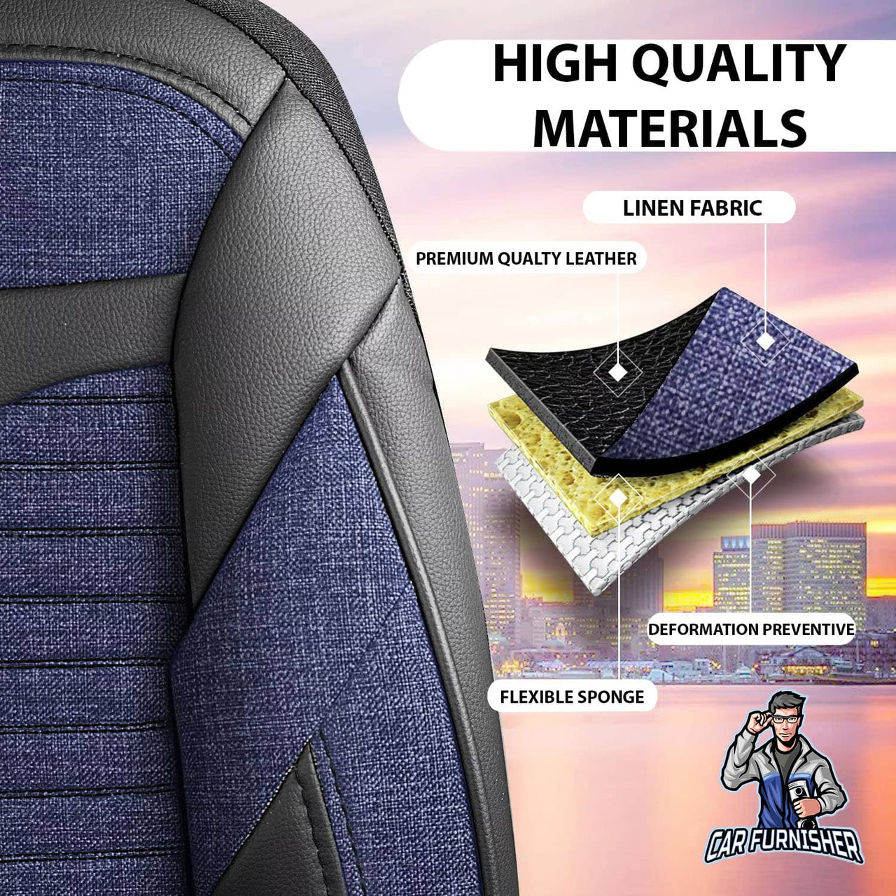 Hyundai Kona Seat Covers Boston Design