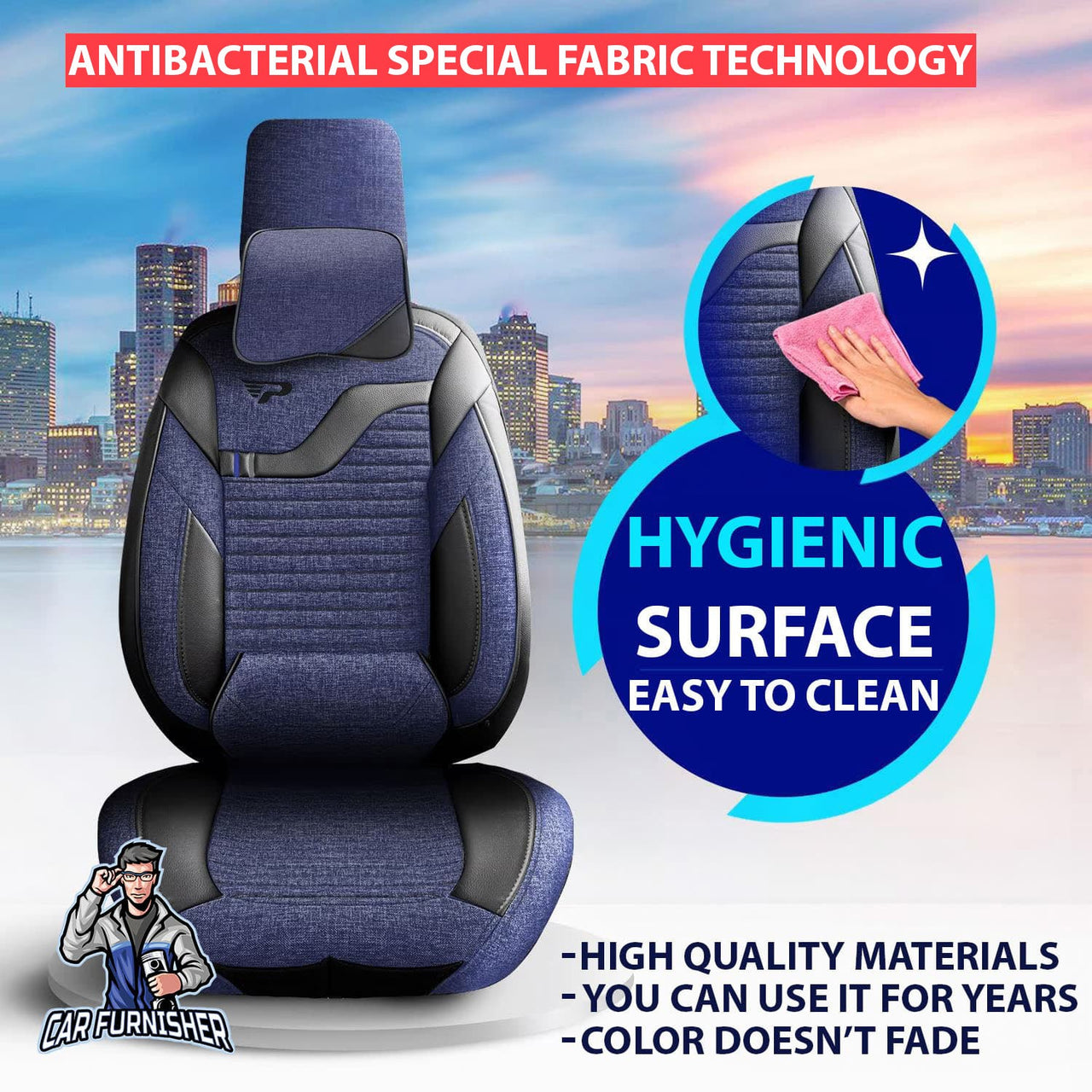 Hyundai Lantra Seat Covers Boston Design