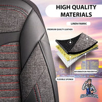 Thumbnail for Nissan Navara Seat Covers Boston Design