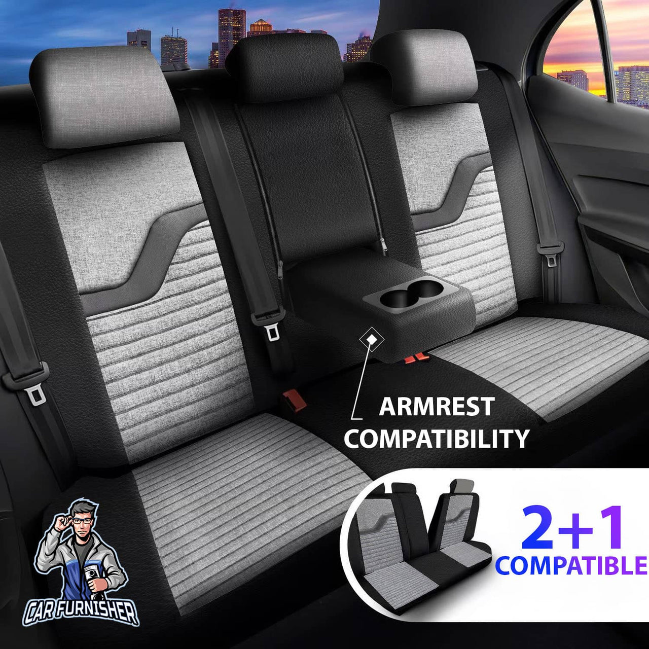 Tesla Model 3 Seat Covers Boston Design