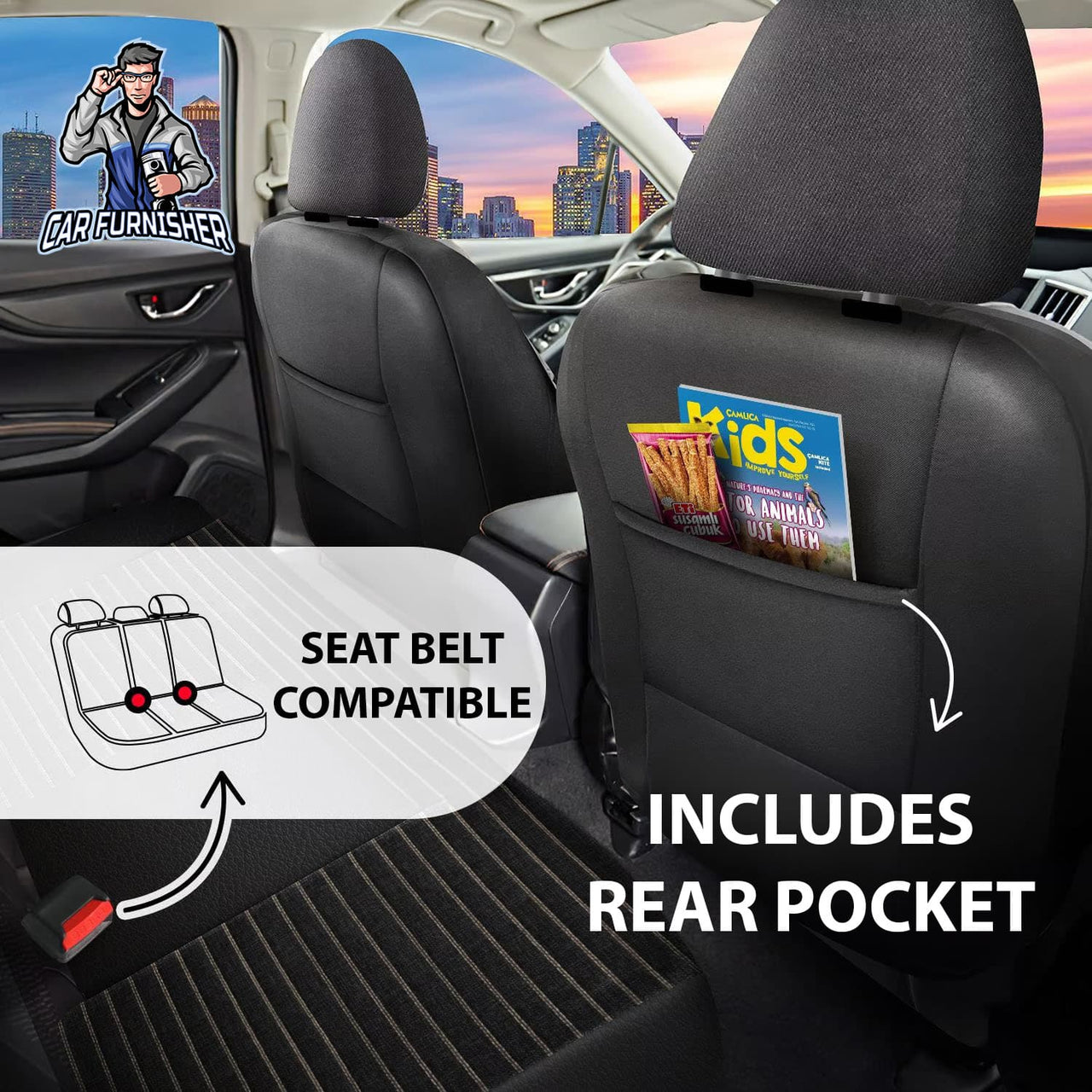 Hyundai Ioniq 6 Seat Covers Boston Design