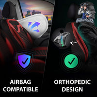 Thumbnail for Nissan Navara Seat Covers Boston Design