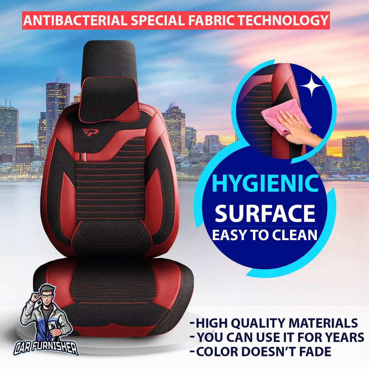 Hyundai Ioniq Seat Covers Boston Design