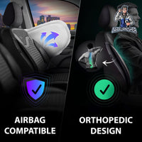 Thumbnail for Nissan Navara Seat Covers Boston Design