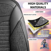 Thumbnail for Nissan Navara Seat Covers Boston Design