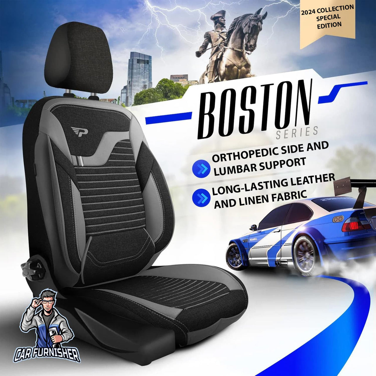 Fiat Stilo Seat Covers Boston Design