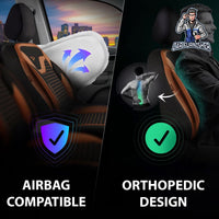 Thumbnail for Car Seat Cover Set - Boston Design