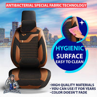 Thumbnail for Nissan Navara Seat Covers Boston Design
