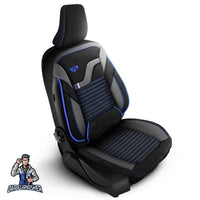 Thumbnail for Nissan Navara Seat Covers Boston Velour Fabric Design