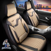 Thumbnail for Nissan Navara Seat Covers Boston Velour Fabric Design
