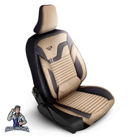 Thumbnail for Hyundai Sonata Seat Covers Boston Velour Fabric Design