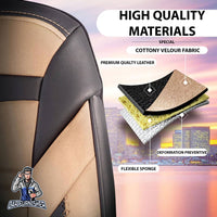 Thumbnail for Nissan Navara Seat Covers Boston Velour Fabric Design