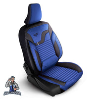 Thumbnail for Nissan Navara Seat Covers Boston Velour Fabric Design