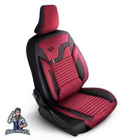 Thumbnail for Nissan Navara Seat Covers Boston Velour Fabric Design