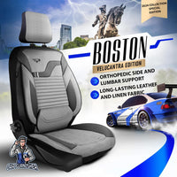 Thumbnail for Hyundai Ioniq 6 Seat Covers Boston Velour Fabric Design