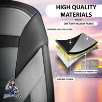 Thumbnail for Audi Q8 Seat Covers Boston Velour Fabric Design