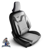 Thumbnail for Fiat Doblo Seat Covers Boston Velour Fabric Design