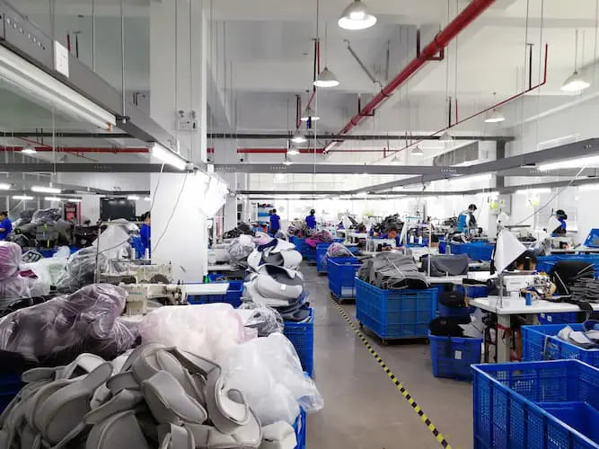 Car seat covers manufacturing process