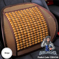 Thumbnail for Car Seat Cover (3 Colors) Real Bamboo Wood Beads