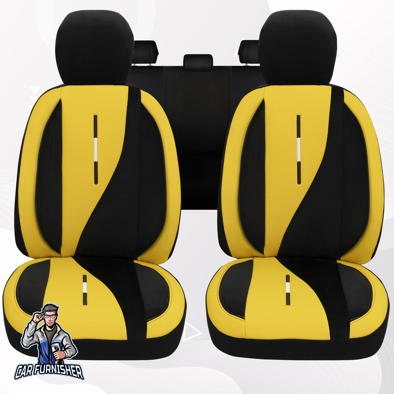 Nissan Navara Seat Covers Elysia Foal Feather & Leather Design