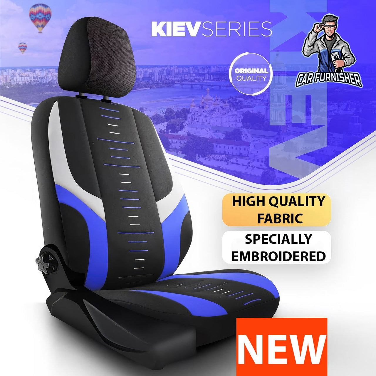 Hyundai Excel Seat Covers Kiev Design