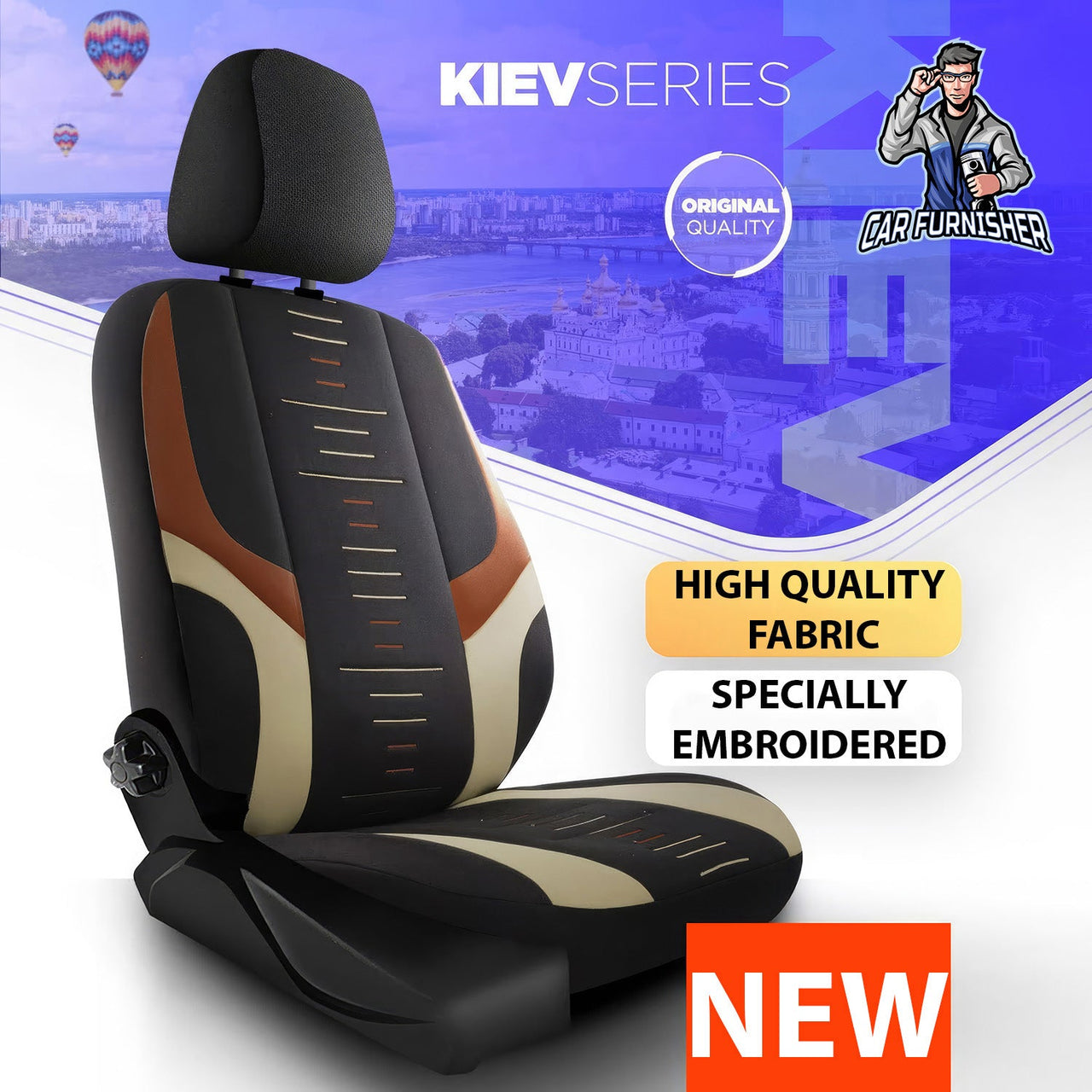 Audi Q8 Seat Covers Kiev Design